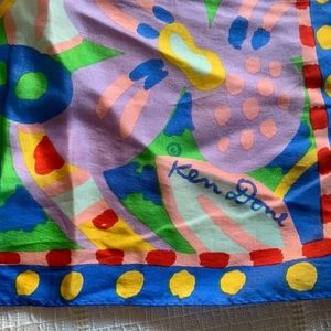 Ken Done Silk Scarf